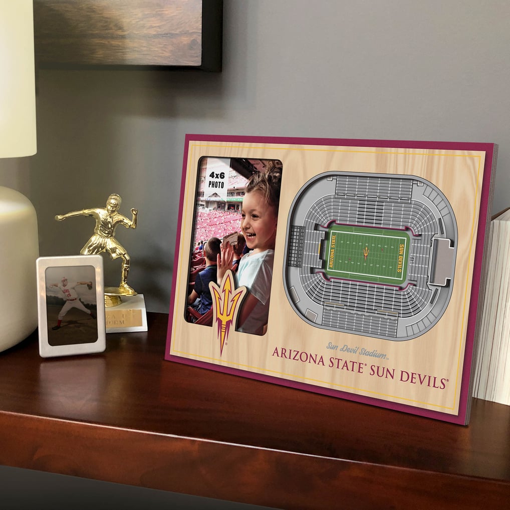 Arizona State Sun Devils 3D StadiumView Picture Frame
