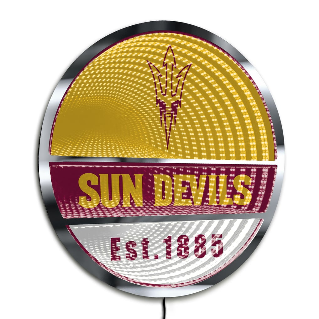 Arizona State Sun Devils Three-Cell Circular Infinity Light