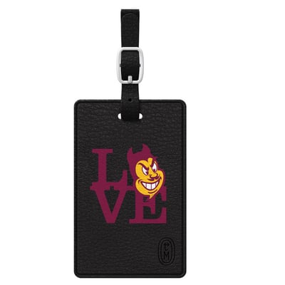 Arizona State Sun Devils Love Bag Tag - Black