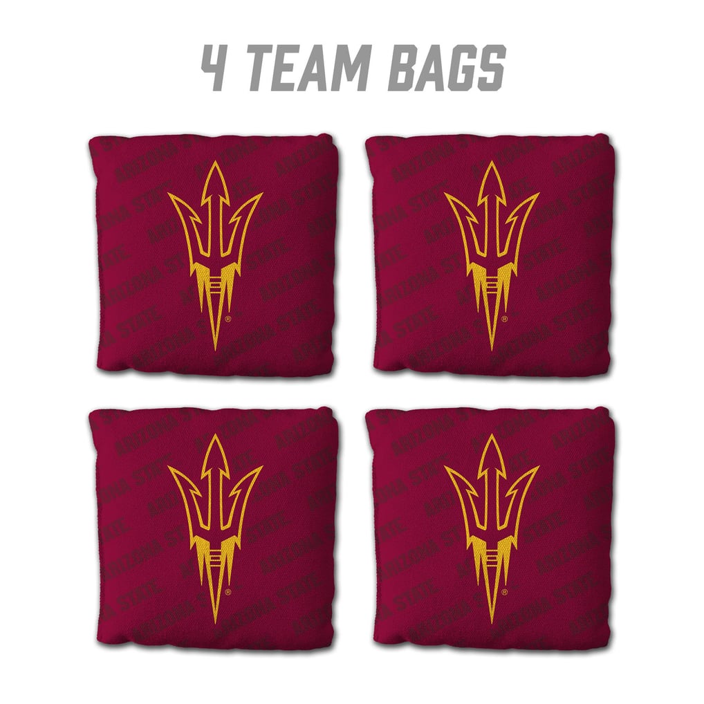 Arizona State Sun Devils Fanpoint Four-Piece Cornhole Bag Set