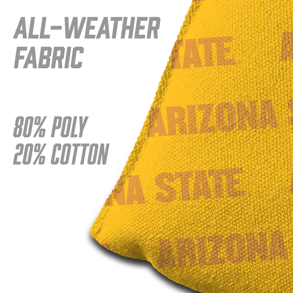 Arizona State Sun Devils Fanpoint Four-Piece Cornhole Bag Set