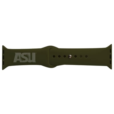 Arizona State Sun Devils 42-44mm Color Apple Watch Wrist Band - Green