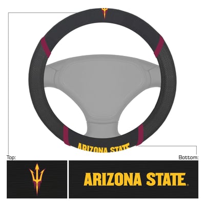 Arizona State Sun Devils Logo Brands Steering Wheel Cover