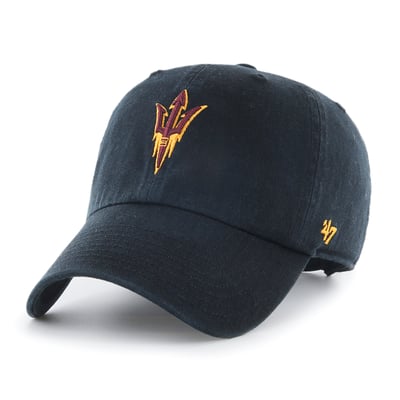 Arizona State Sun Devils '47 Logo Clean Up Adjustable Hat - Black