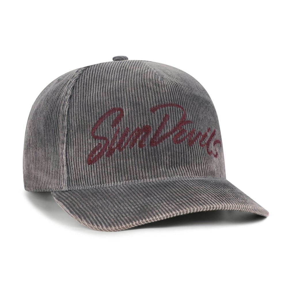  Arizona State Sun Devils '47 Reclaim Snow Wash Corduroy Hitch Adjustable Hat - Gray