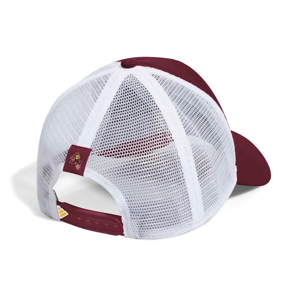  Arizona State Sun Devils adidas Roses & Devils Foam Front Trucker Adjustable Hat - Maroon