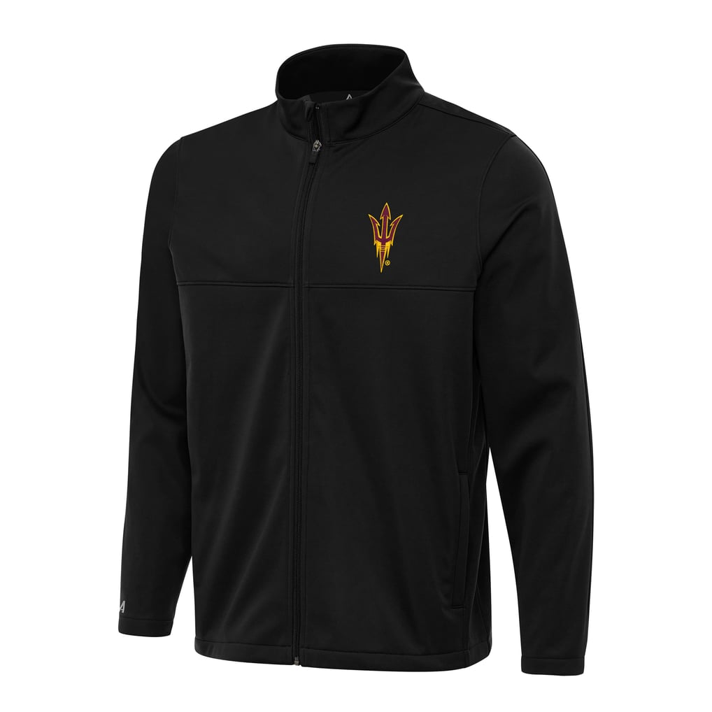 Arizona State Sun Devils Antigua Links 2 Full-Zip Golf Jacket - Black