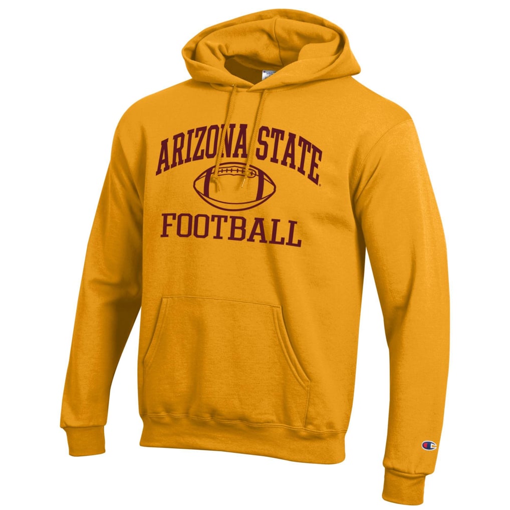 Arizona State Sun Devils Champion Football Icon Pullover Hoodie - Gold