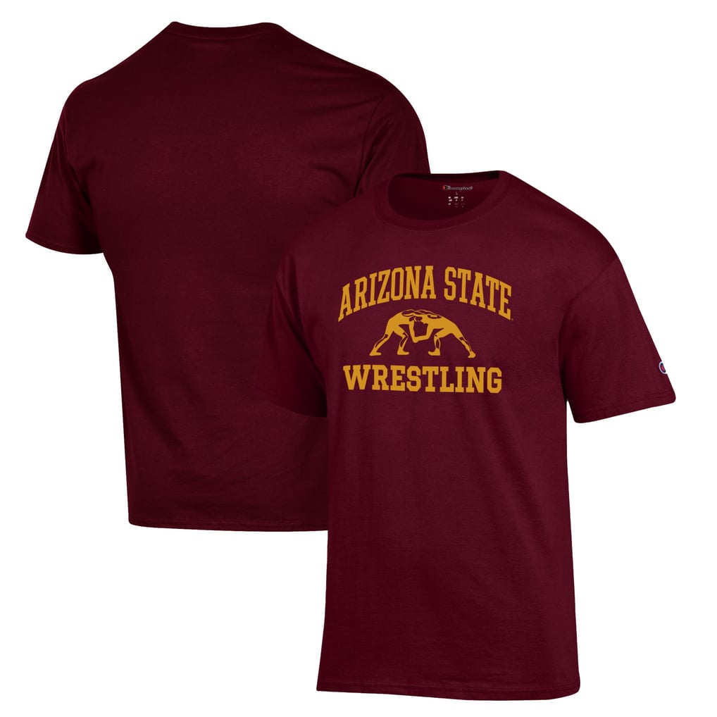 Arizona State Sun Devils Champion Wrestling Icon T-Shirt - Maroon