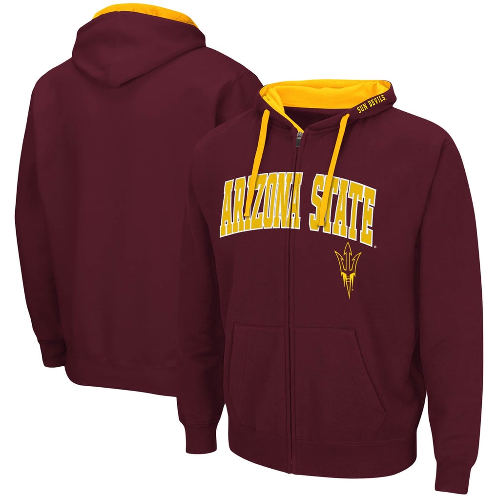 Arizona State Sun Devils Colosseum Big & Tall Full-Zip Hoodie - Maroon