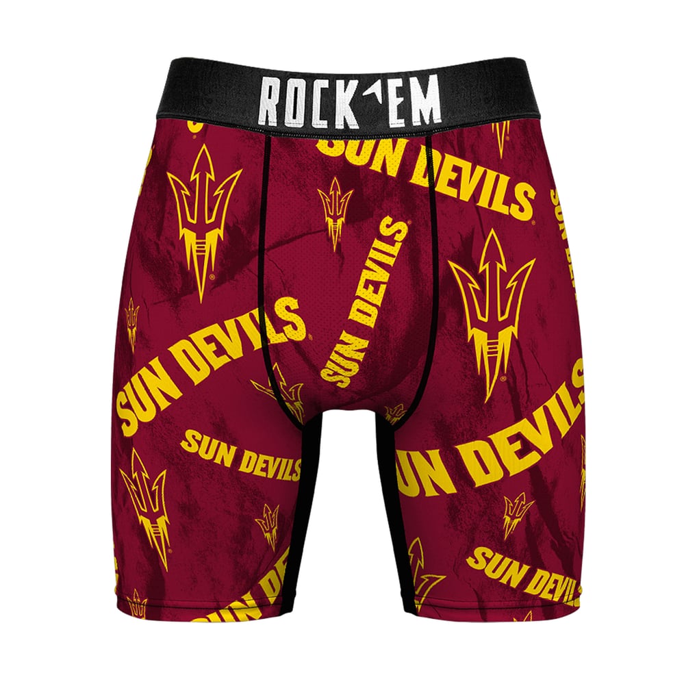  Arizona State Sun Devils Rock Em All Over Logo Boxer Briefs - Maroon