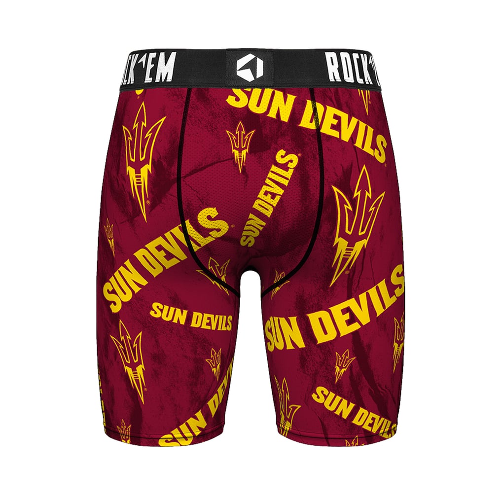  Arizona State Sun Devils Rock Em All Over Logo Boxer Briefs - Maroon