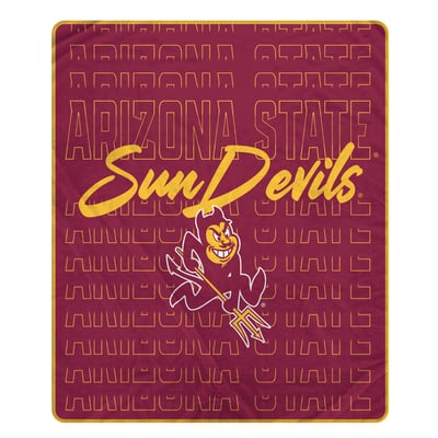 Arizona State Sun Devils Pegasus Echo Script Fade 50" x 60" Ultra Soft Throw Blanket