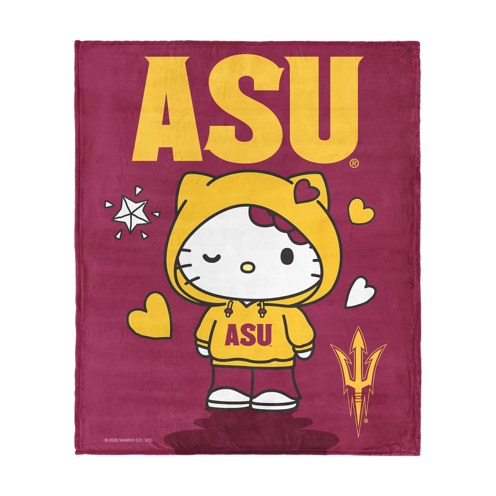 Arizona State Sun Devils The Northwest Group Hello Kitty 46" x 60" Silk Touch Throw Blanket