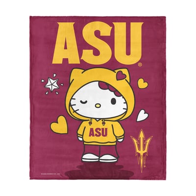 Arizona State Sun Devils The Northwest Group Hello Kitty 46" x 60" Silk Touch Throw Blanket