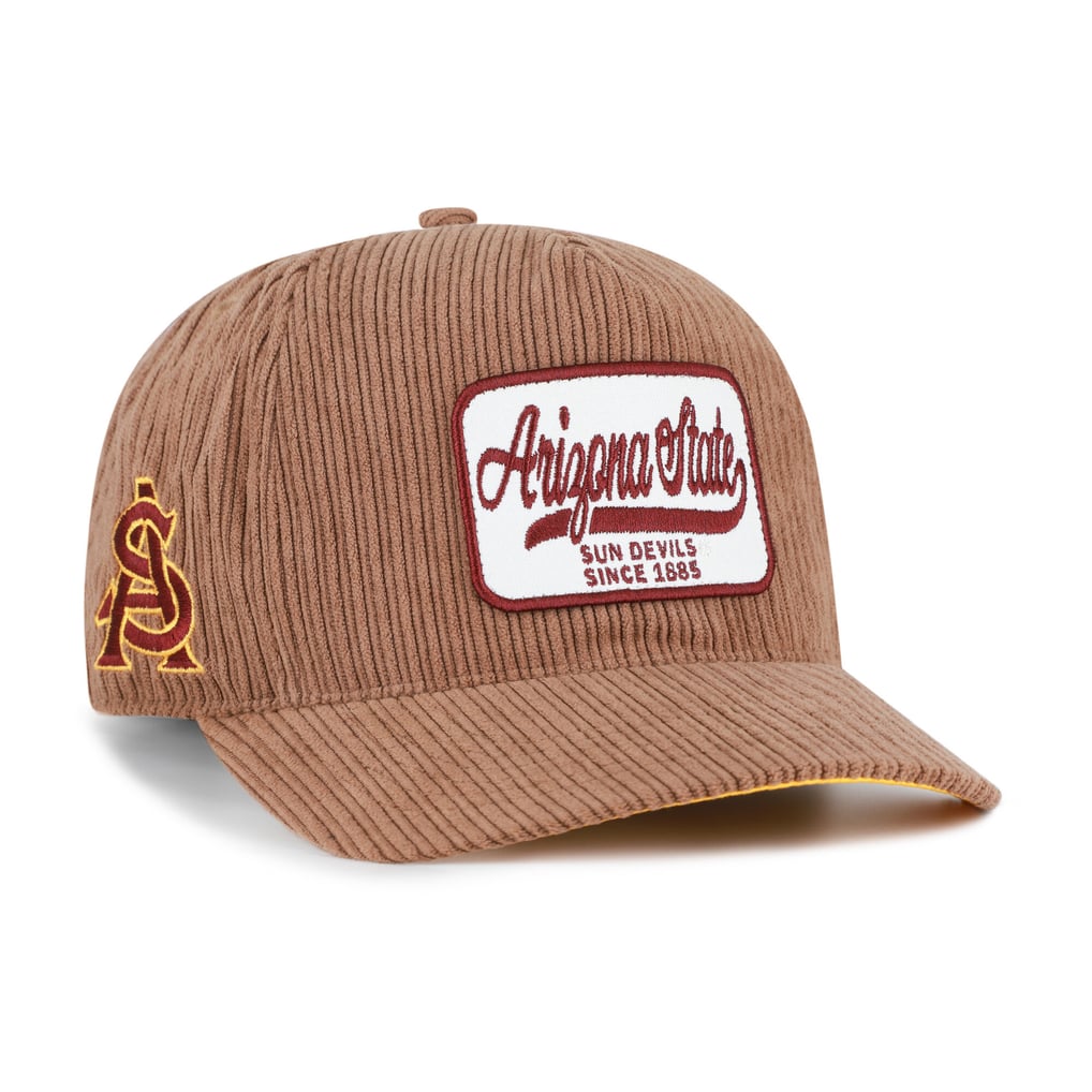 Arizona State Sun Devils '47 Unisex Corduroy Patch Hitch Adjustable Hat - Brown