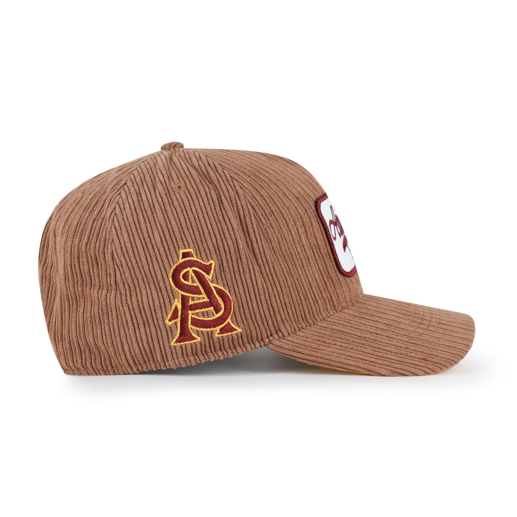 Arizona State Sun Devils '47 Unisex Corduroy Patch Hitch Adjustable Hat - Brown