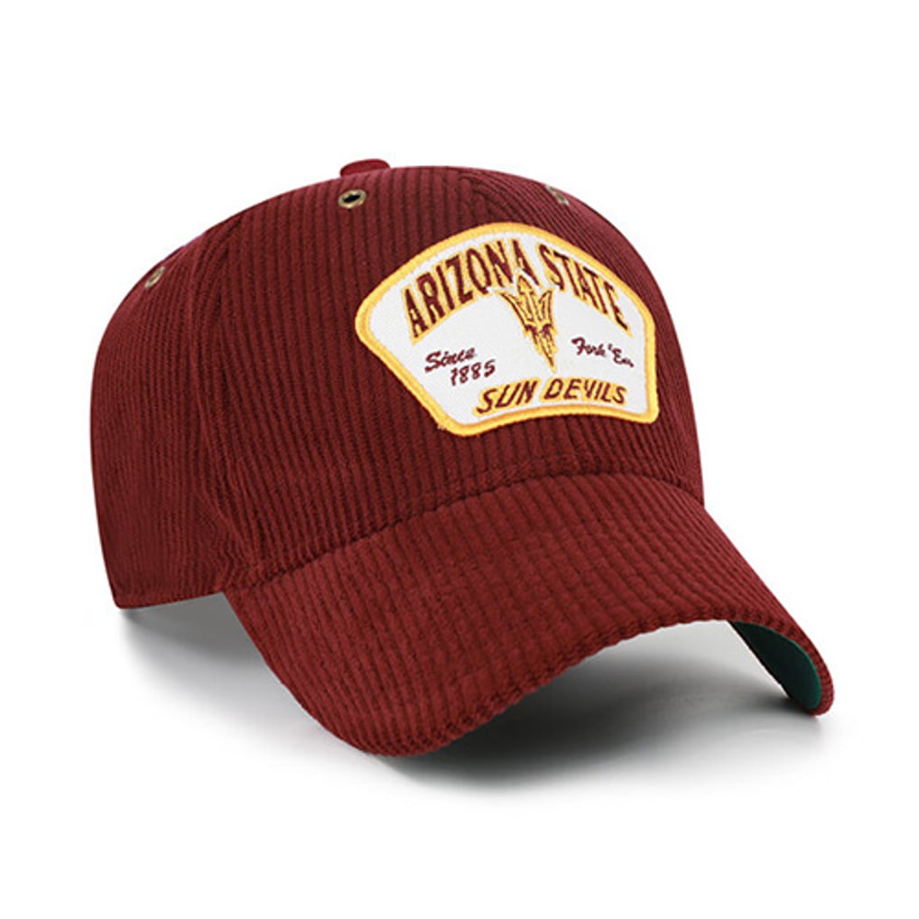 Arizona State Sun Devils '47 Unisex Accordia Corduroy MVP Adjustable Hat - Maroon