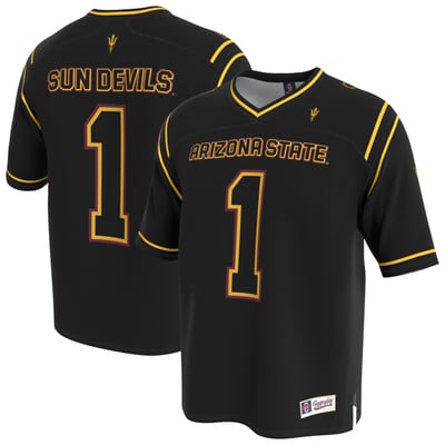 Arizona State Sun Devils GameDay Greats Unisex Lightweight Football Fashion Jersey - Black