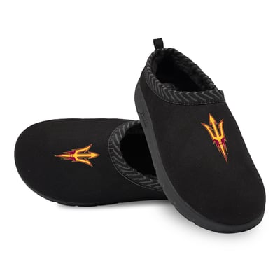 Arizona State Sun Devils ISlide Unisex Primary Logo Mission Slippers - Black
