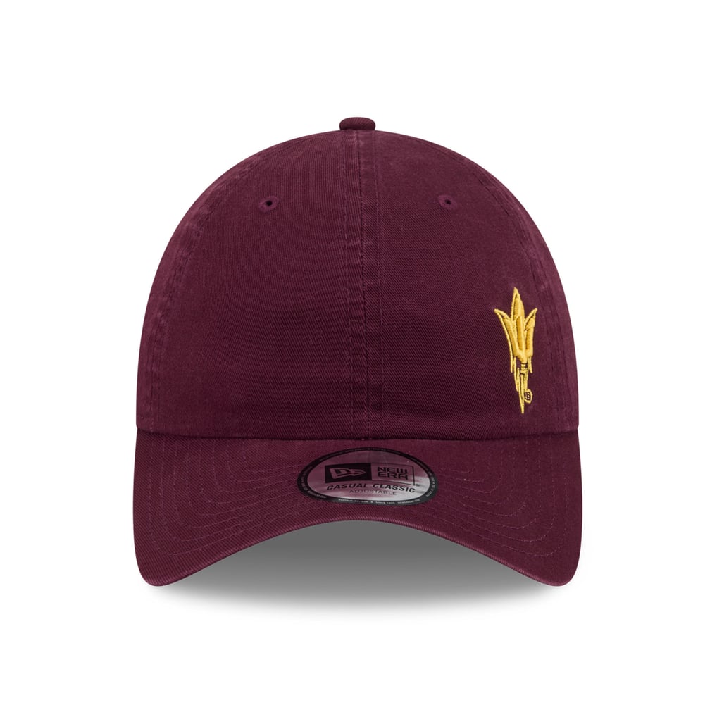 Arizona State Sun Devils New Era Unisex Offset Casual Classic Adjustable Hat - Maroon