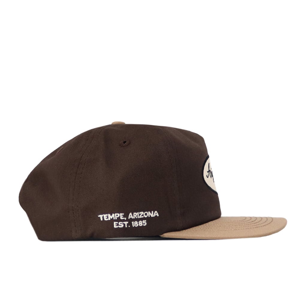  Arizona State Sun Devils No Rivals Unisex Neutral Patch Adjustable Hat - Brown