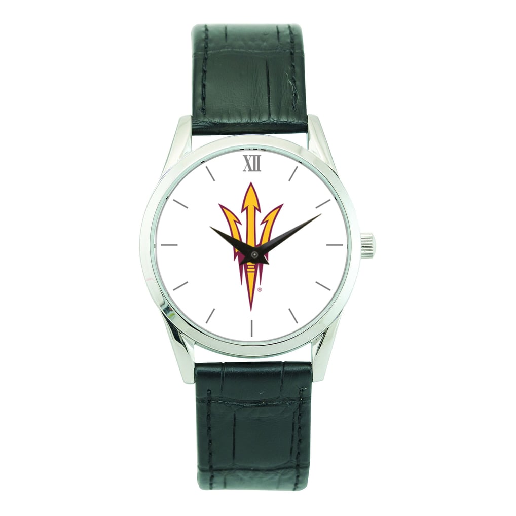 Arizona State Sun Devils Unisex Stainless Steel Wristwatch - Silver