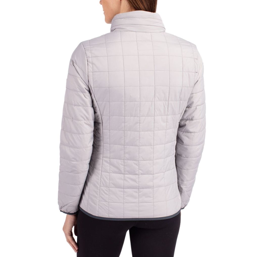 Arizona State Sun Devils Cutter & Buck Women's Rainier PrimaLoft® Eco Insulated Full-Zip Puffer Jacket - Gray