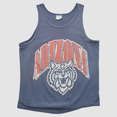 Arizona Wildcats 90s Tank - Navy - M by Fanatics Real Vintage