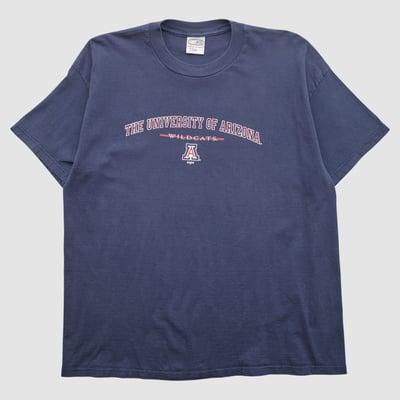 Arizona Wildcats e5 90s T-shirt - Navy - 2XL by Fanatics Real Vintage