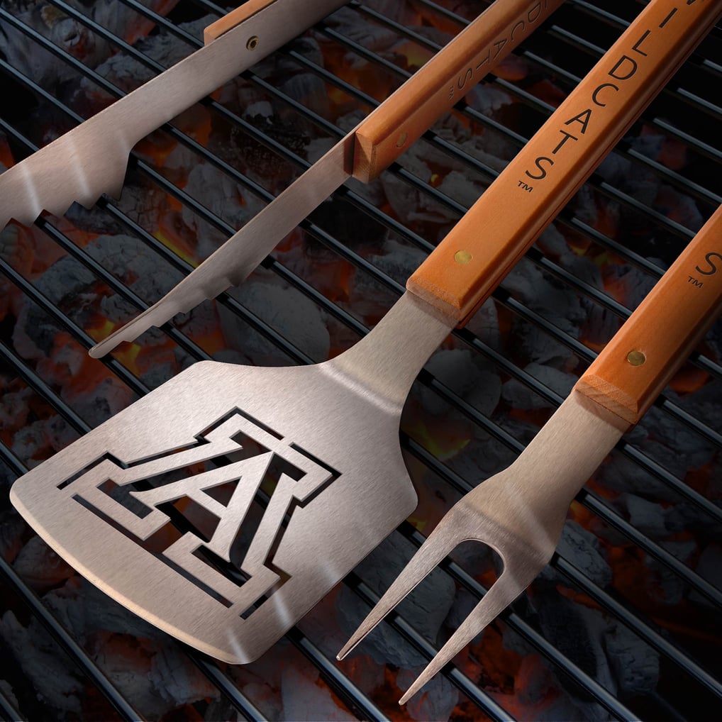 Fanpoint Arizona Wildcats 3-Piece BBQ Set
