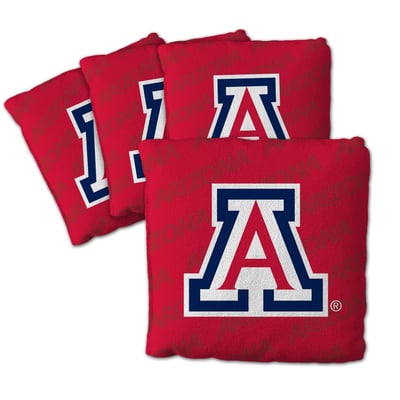 Arizona Wildcats Fanpoint Four-Piece Cornhole Bag Set