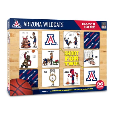 Arizona Wildcats Fanpoint Licensed Memory Match Game
