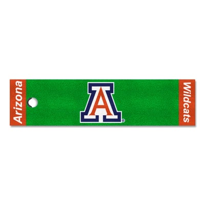 Arizona Wildcats Logo Brands Putting Green Mat