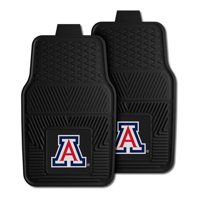 Arizona Wildcats Logo Brands Two-Piece Vinyl Car Mat Set