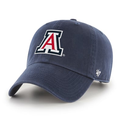  Arizona Wildcats '47 Logo Clean Up Adjustable Hat - Navy