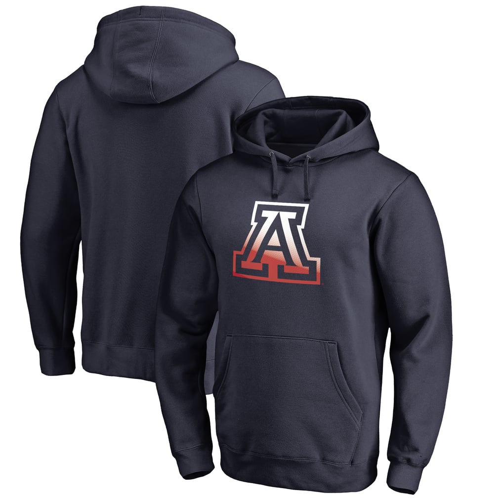 Arizona Wildcats Gradient Logo Pullover Hoodie - Navy
