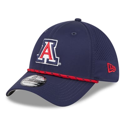  Arizona Wildcats New Era Performance Rope 39THIRTY Stretch Hat - Navy