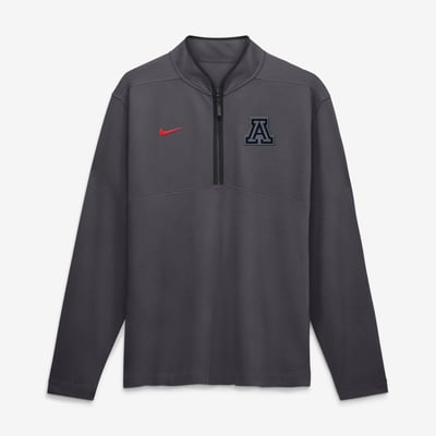  Arizona Wildcats Nike Color Pop Victory Dri-FIT Half-Zip Pullover - Anthracite