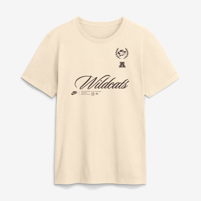  Arizona Wildcats Nike Script T-Shirt - Natural