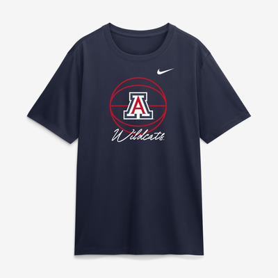  Arizona Wildcats Nike Primetime Basketball Icon Legend Dri-FIT T-Shirt - Navy