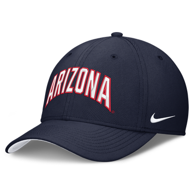  Arizona Wildcats Nike Primetime Team Rise Flex Hat - Navy