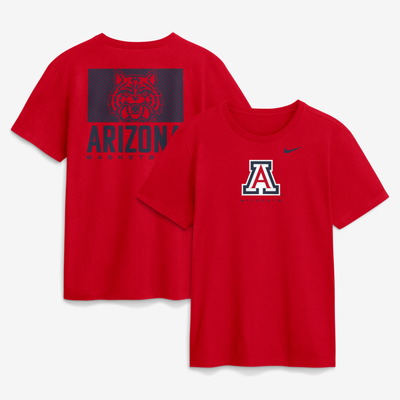  Arizona Wildcats Nike Courtside Dri-FIT T-Shirt - Red