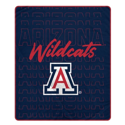Arizona Wildcats Pegasus Echo Script Fade 50" x 60" Ultra Soft Throw Blanket