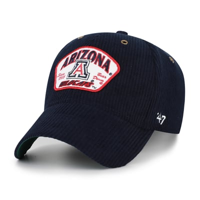 Arizona Wildcats '47 Unisex Accordia Corduroy MVP Adjustable Hat - Navy