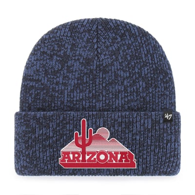 Arizona Wildcats '47 Unisex Brain Freeze Cuff Knit Hat - Navy