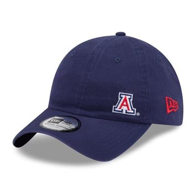 Arizona Wildcats New Era Unisex Offset Casual Classic Adjustable Hat - Navy