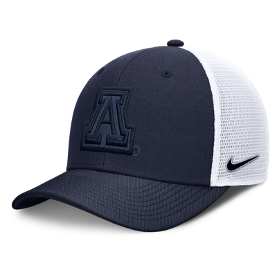  Arizona Wildcats Nike Unisex Tonal Dri-FIT Rise Trucker Adjustable Hat - Navy