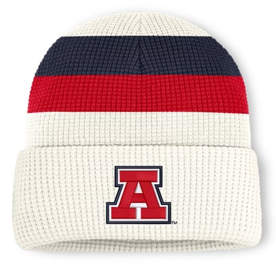  Arizona Wildcats Nike Unisex Legacy Letter Cuffed Knit Hat - White