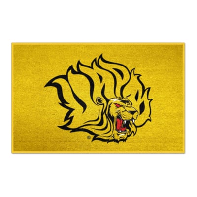 Arkansas Pine Bluff Golden Lions Logo Brands 19" x 30" Starter Mat